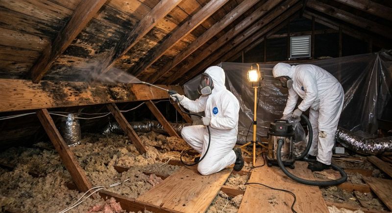 Attic Mold Remediation in West Palm Beach, FL