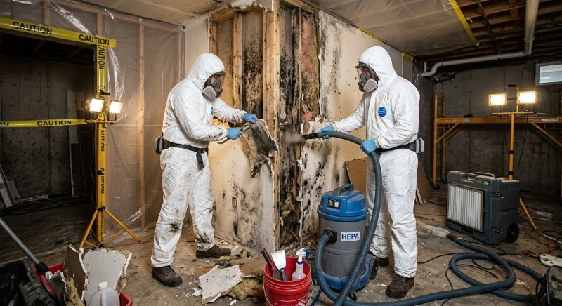Basement Mold Remediation in Boca Raton, FL