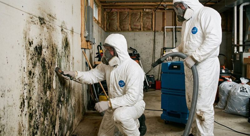 Basement Mold Removal in Dallas, TX