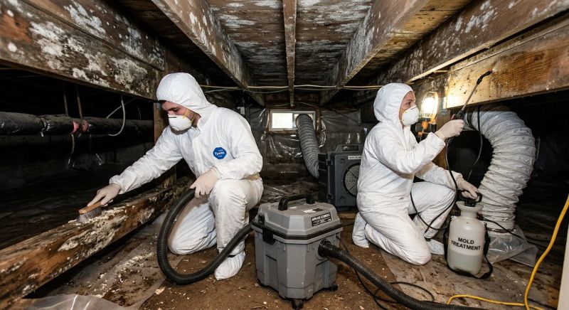 Crawl Space Mold Removal in Essex County, NJ